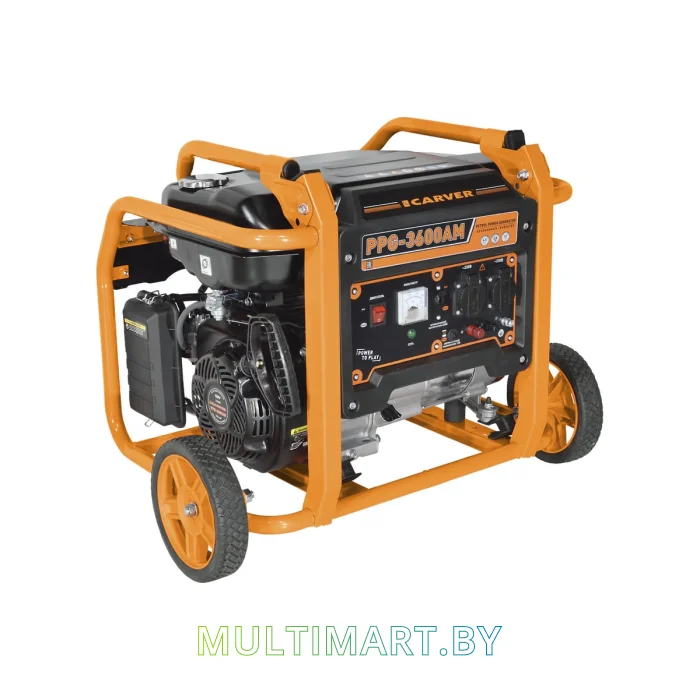 Бензиновый генератор Carver PPG-3600АM (01.020.00026)